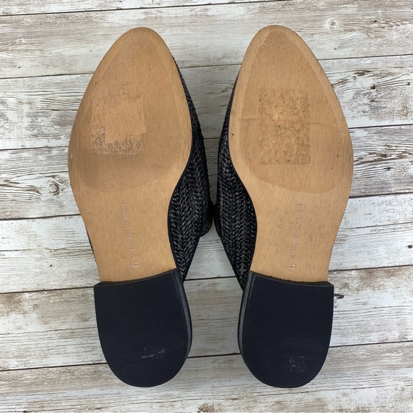 Band of Gypsies Skipper Woven Vegan Leather Pointed Loafer Mule- size 8.5 IMO - Picture 14 of 17